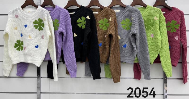 Swetry damskie Roz Standard, Mix Kolor .Paczka 10 szt